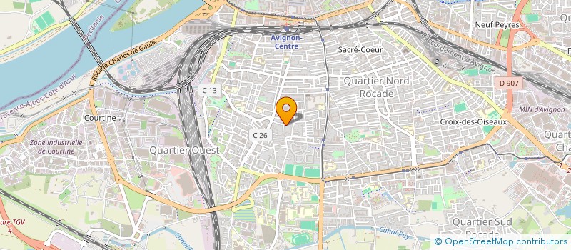 localisation de l'entreprise MONSIEUR ZAID BOUMZOUGH  AVIGNON