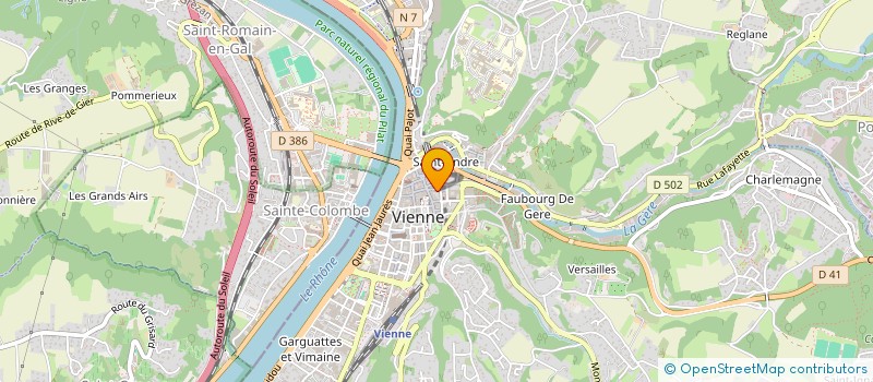 localisation de l'entreprise MONSIEUR ZAID EDDAHABI à VIENNE