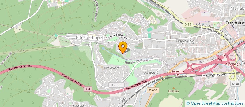 localisation de l'entreprise MONSIEUR ZAID EL MOUKHTARI  FREYMING-MERLEBACH