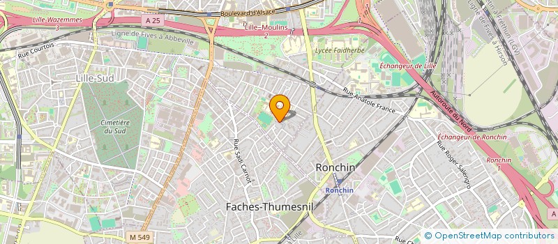 localisation de l'entreprise MONSIEUR ZAID OUABOUCH à LILLE