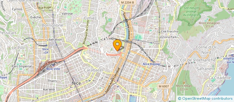 localisation de l'entreprise MONSIEUR ZAIDI FEDILA à NICE