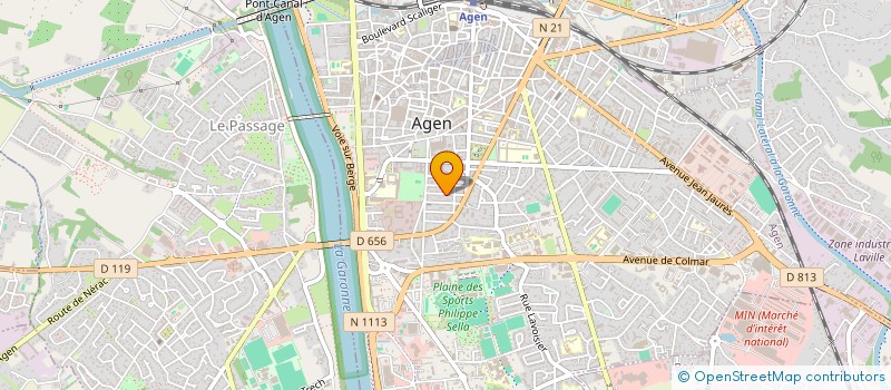 localisation de l'entreprise MONSIEUR ZAIDI SEYFEDDONE  AGEN