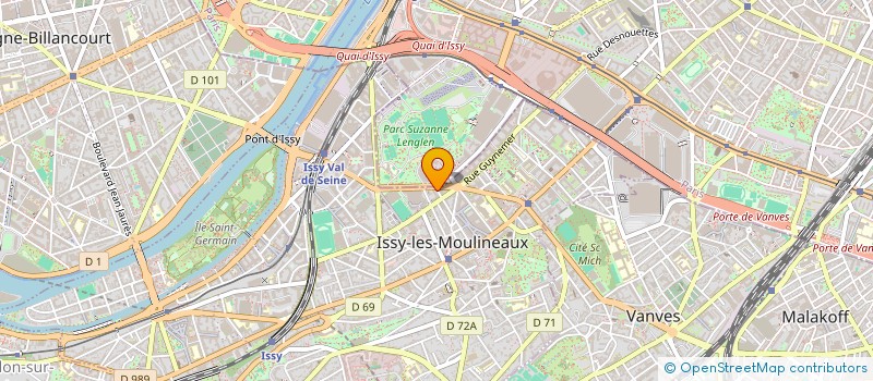 localisation de l'entreprise MONSIEUR ZAIED CHTIOUI à ISSY-LES-MOULINEAUX