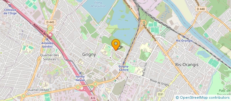 localisation de l'entreprise MONSIEUR ZAIGHAM PERVAIZ  GRIGNY