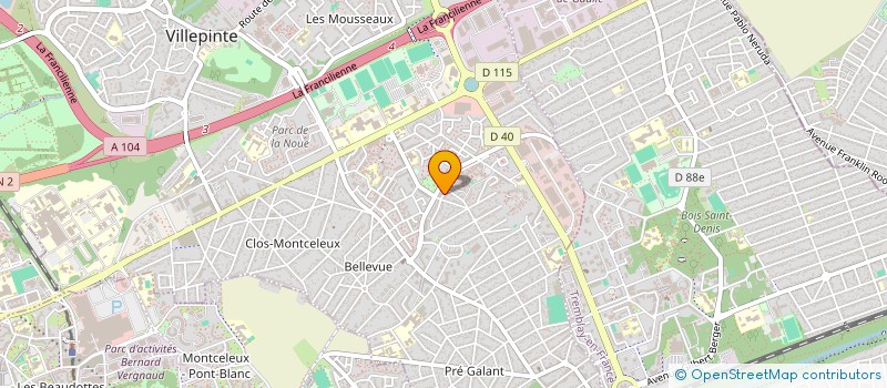 localisation de l'entreprise MONSIEUR ZAIN-UL-ABEDIN KHAN à VILLEPINTE