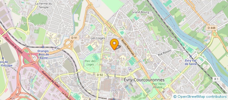 localisation de l'entreprise MONSIEUR ZAIN UL ABIDEEN MUHAMMAD à EVRY-COURCOURONNES