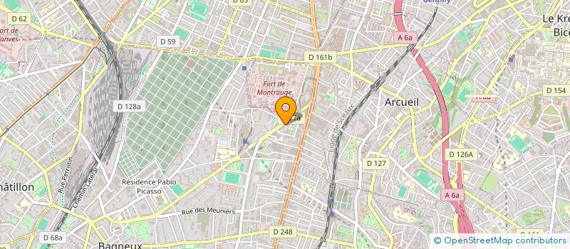 localisation de l'entreprise MONSIEUR ZAINA OUDJA à BAGNEUX