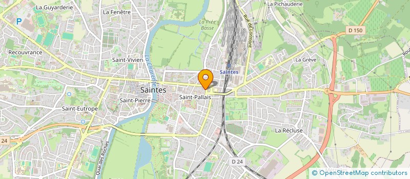 localisation de l'entreprise MONSIEUR ZAINAIL SANDUSSY à SAINTES