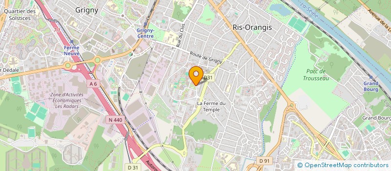 localisation de l'entreprise MONSIEUR ZAINEB AROUS à RIS-ORANGIS