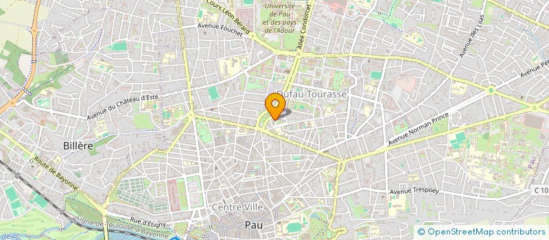 localisation de l'entreprise MONSIEUR ZAINOU HAMZA à PAU