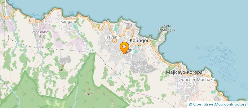 localisation de l'entreprise MONSIEUR ZAINOUDDINI HAMISSI à MAMOUDZOU