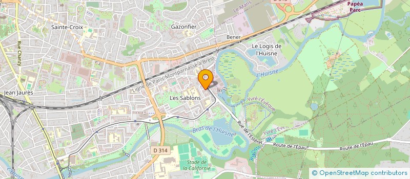 localisation de l'entreprise MONSIEUR ZAINOUDINE ABDALLAH  LE MANS