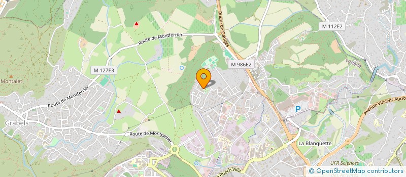 localisation de l'entreprise MONSIEUR ZAINOUDINE AMBDILLAH à GRABELS
