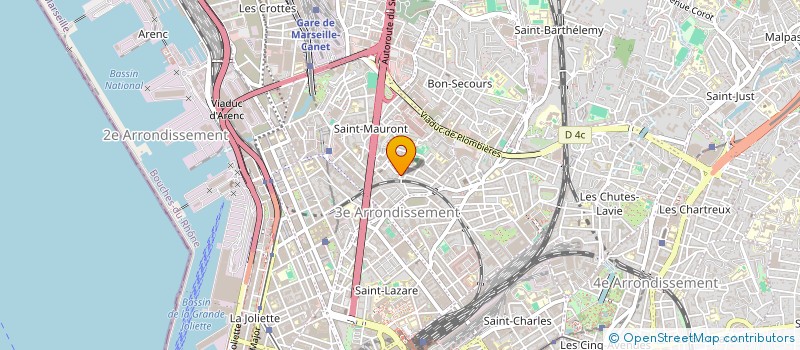 localisation de l'entreprise MONSIEUR ZAINOUL-AMBIDINA CHARIF SAID à MARSEILLE