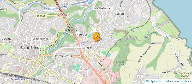 localisation de l'entreprise MONSIEUR ZAINOUN MAHAMOUD à SAINT-BRIEUC