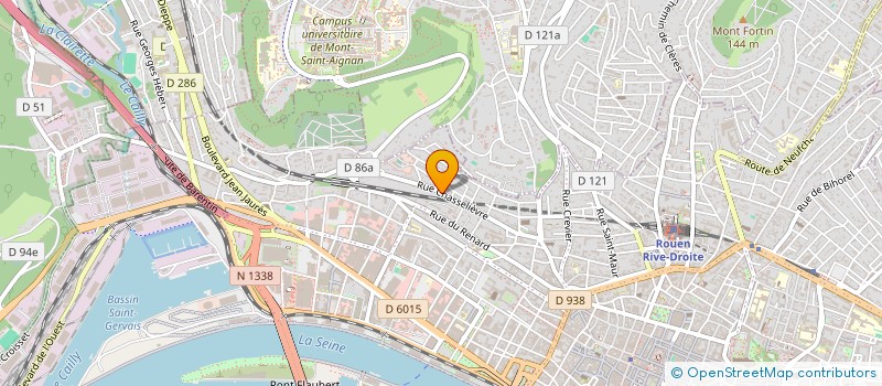 localisation de l'entreprise MONSIEUR ZAINULLAH BALUS  ROUEN