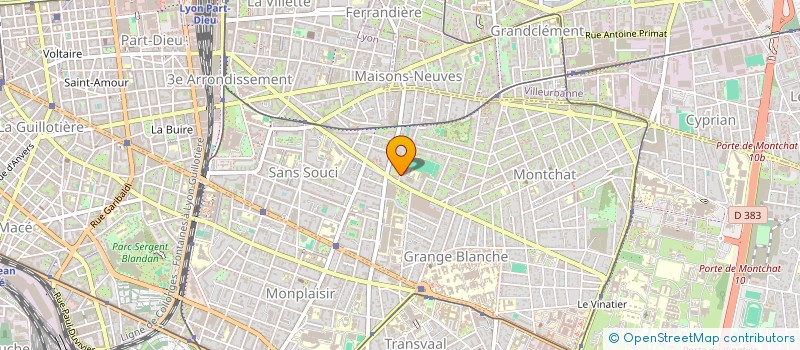 localisation de l'entreprise MONSIEUR ZAINULLAH DAUDZA  LYON