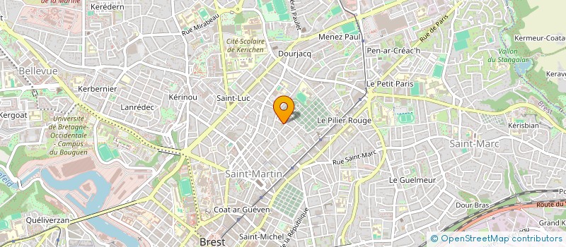 localisation de l'entreprise MONSIEUR ZAINULLAH MARUFKHAIL à BREST