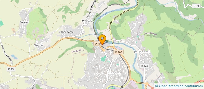 localisation de l'entreprise MONSIEUR ZAINULLAH SHINWARI  CHADRAC