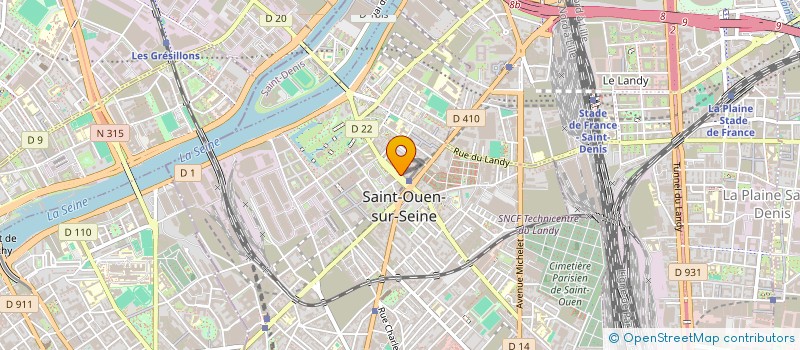localisation de l'entreprise MONSIEUR ZAIR ANIBA à SAINT-OUEN-SUR-SEINE