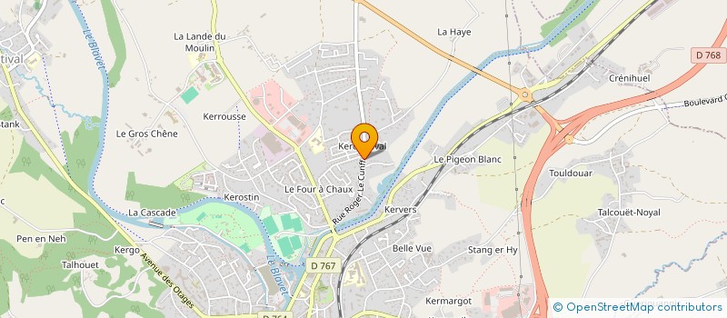 localisation de l'entreprise MONSIEUR ZAIRAT JABARKHEL  PONTIVY