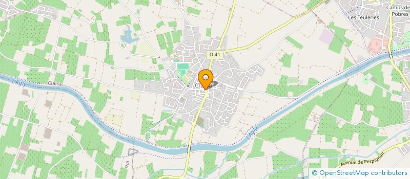 localisation de l'entreprise MONSIEUR ZAIRE BOUCHALI  CLAIRA