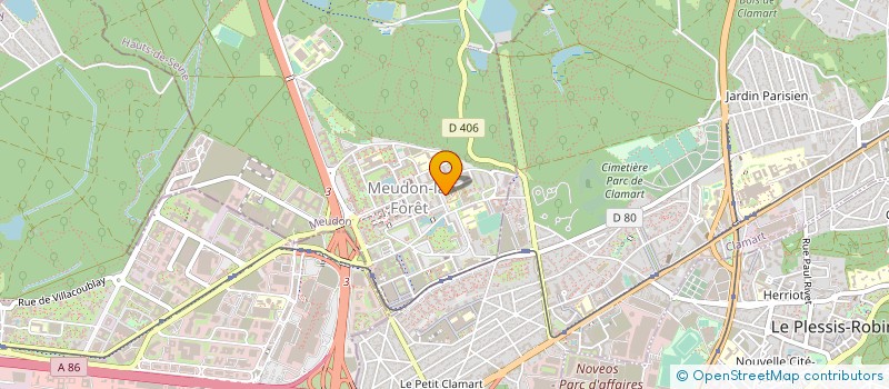 localisation de l'entreprise MONSIEUR ZAKAR NADJARIAN à MEUDON