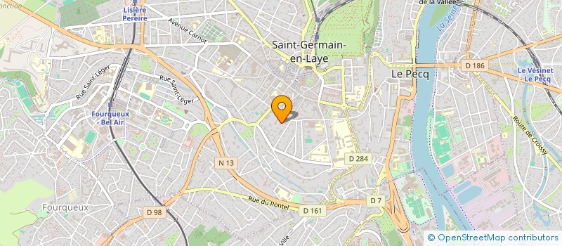 localisation de l'entreprise MONSIEUR ZAKARI BENMOUHOUB à SAINT-GERMAIN-EN-LAYE