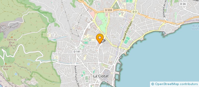 localisation de l'entreprise MONSIEUR ZAKARI KEDJOUDJ à LA CIOTAT