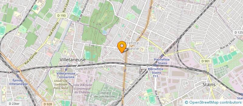 localisation de l'entreprise MONSIEUR ZAKARIA AACHOURI à PIERREFITTE-SUR-SEINE