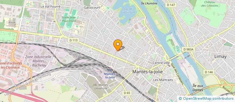 localisation de l'entreprise MONSIEUR ZAKARIA AAZZI  MANTES-LA-JOLIE