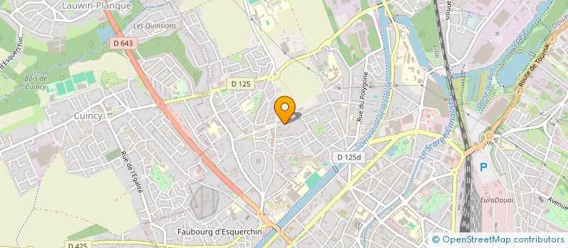 localisation de l'entreprise MONSIEUR ZAKARIA ABBECHE  DOUAI