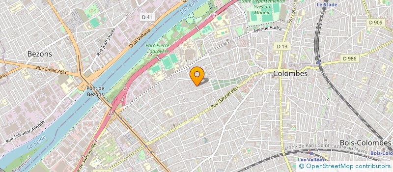 localisation de l'entreprise MONSIEUR ZAKARIA ABDELBAKI à COLOMBES