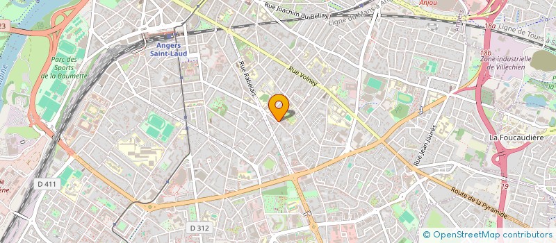 localisation de l'entreprise MONSIEUR ZAKARIA ADAM ABOBAKAR à ANGERS