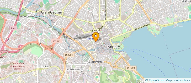 localisation de l'entreprise MONSIEUR ZAKARIA ADJERIME  ANNECY