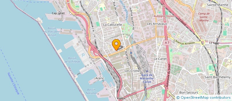 localisation de l'entreprise MONSIEUR ZAKARIA AHAMADA à MARSEILLE
