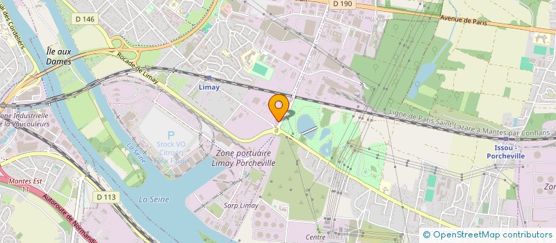 localisation de l'entreprise MONSIEUR ZAKARIA AIT M BARK  PORCHEVILLE