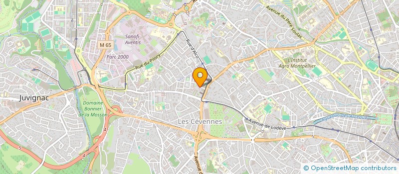 localisation de l'entreprise MONSIEUR ZAKARIA AJEMMAA à MONTPELLIER