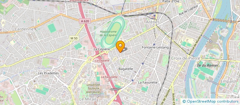 localisation de l'entreprise MONSIEUR ZAKARIA AMMAR  TOULOUSE