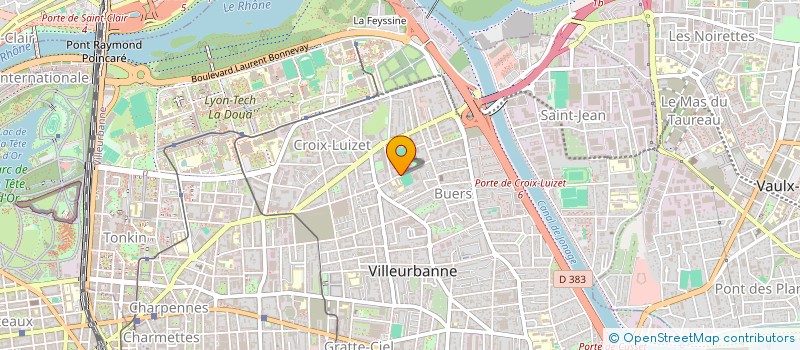 localisation de l'entreprise MONSIEUR ZAKARIA AMRANI  VILLEURBANNE