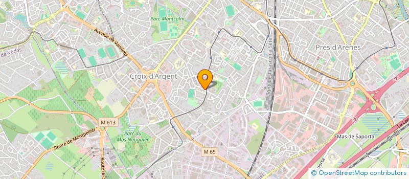 localisation de l'entreprise MONSIEUR ZAKARIA AOKACHE à MONTPELLIER