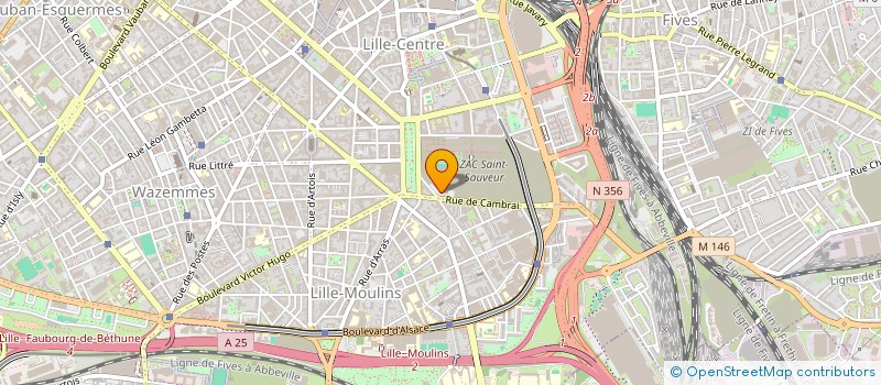 localisation de l'entreprise MONSIEUR ZAKARIA ATRARI à LILLE