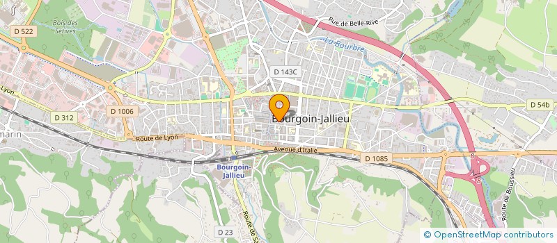 localisation de l'entreprise MONSIEUR ZAKARIA AYACHE  BOURGOIN-JALLIEU