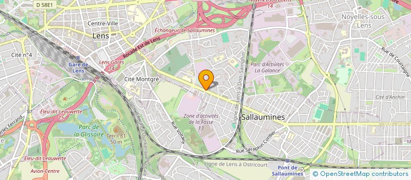 localisation de l'entreprise MONSIEUR ZAKARIA AYADI  SALLAUMINES