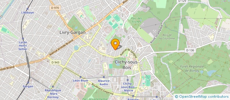 localisation de l'entreprise MONSIEUR ZAKARIA AZZI à CLICHY-SOUS-BOIS
