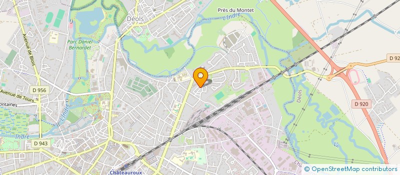 localisation de l'entreprise MONSIEUR ZAKARIA BAHAR ADAM à CHATEAUROUX