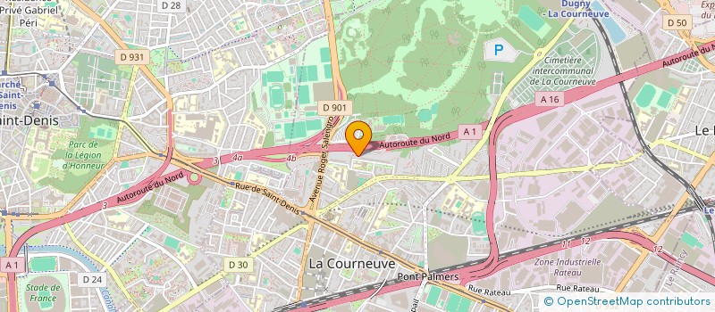 localisation de l'entreprise MONSIEUR ZAKARIA BARAKAT à LA COURNEUVE