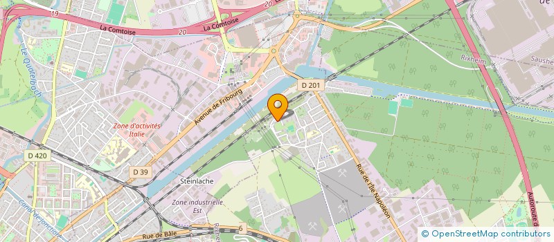 localisation de l'entreprise MONSIEUR ZAKARIA BAROUKH  RIXHEIM