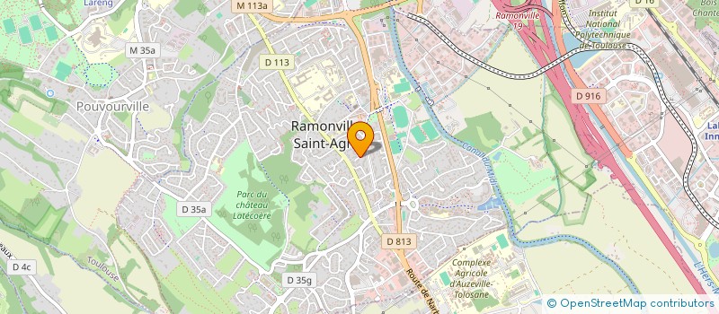 localisation de l'entreprise MONSIEUR ZAKARIA BECHIRI à RAMONVILLE-SAINT-AGNE