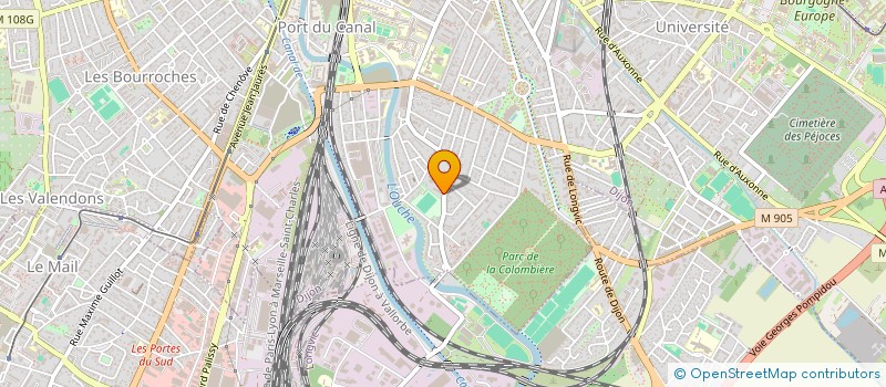 localisation de l'entreprise MONSIEUR ZAKARIA BEKKAOUI  DIJON